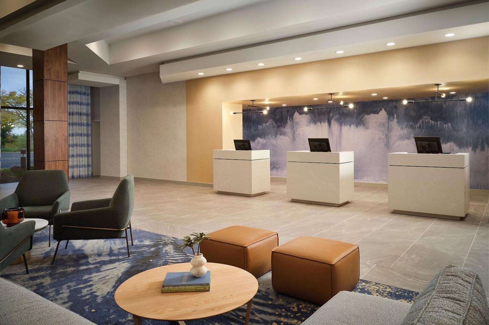 Sheraton Grand Rapids Airport Hotel Cascade Dış mekan fotoğraf